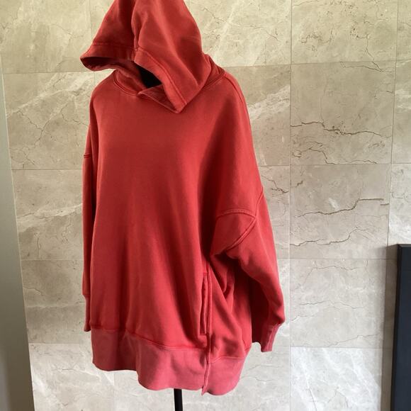 FP Movement Sprint to the Finish Hoodie Large Winterberry | Cozy Boho Oversized - Picture 6 of 13